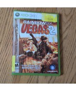 Tom Clancy&#39;s Rainbow Six: Vegas 2 (Xbox 360, 2008) Complete With Manual - $4.92 CAD