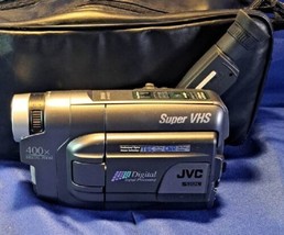 JVC GR-SXM720U Super S-VHS SVHSC Camcorder Tested Working Needs New Battery - £47.79 GBP