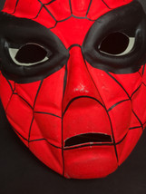 Ben Cooper Spiderman Halloween Mask Vintage Plastic Collegeville - $20.87