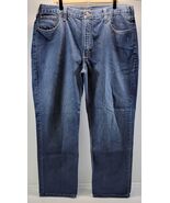 L) Carhartt 40x32 Relaxed Fit Men Jeans Blue Denim Pants - $24.74