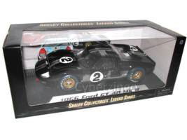 1966 Ford GT40 MK II Shelby Collectibles 1:18 Scale Black #2 Diecast Model NEW - £52.32 GBP