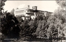 Mexico Castillo De Chapultepec RPPC Postcard Z20 - £10.50 GBP