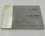 2005 Nissan Altima Owners Manual Handbook OEM K03B55026 - $31.49
