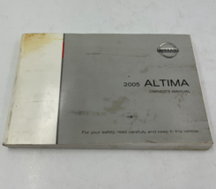 2005 Nissan Altima Owners Manual Handbook OEM K03B55026 - $31.49