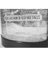 It&#39;s a Wonderful Life Snow Globe You Are Now In BEDFORD FALLS snowglobe ... - $24.50