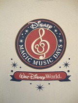 Walt Disney World Disneyland Magic Music Days Schools Camp Souvenir T Sh... - $14.56