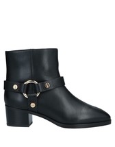 NEW STUART WEITZMAN Ring Detail Black Ankle Boots -MSRP $735.00! - £196.54 GBP