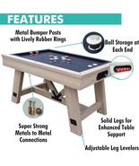 54 Bumper Pool Table with Padded Table Top for Card and Board Games plus... - $43,484.80 MXN