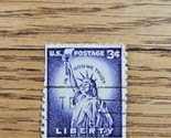 US Stamp Statue of Liberty 3c Used - $0.94