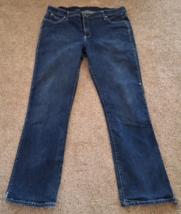 Wrangler Q Baby Riding Jeans Womens 17/18 x 34 Medium Wash Bootcut Eques... - £21.31 GBP