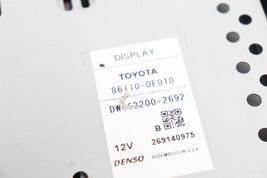 10-15 LEXUS RX350 NAVIGATION DISPLAY SCREEN E0467 image 11
