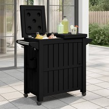  3-in-1 Serving Cart Black Polypropylene - $8,112.38 MXN