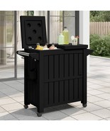  3-in-1 Serving Cart Black Polypropylene - $8,112.38 MXN