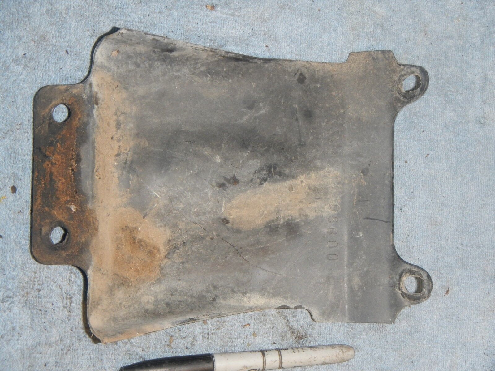 Airbox rear cover mud guard fender 2008 Suzuki RM85 RM85L RM 85 BigWheel - $7.51
