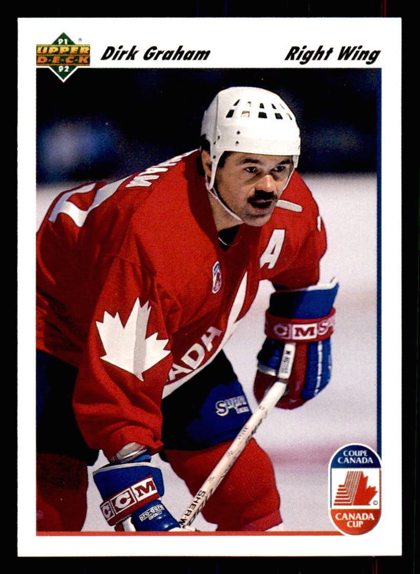 Primary image for Dirk Graham Chicago Blackhawks Team Canada Canada Cup 1991 Upper Deck #502