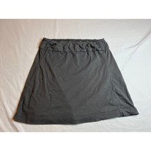 Merrell Skirt Womens Medium Gray Cotton Hiking Outdoors Above Knee Stretchy - $14.90