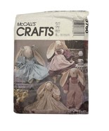 McCalls Crafts Country Rabbits Sewing Pattern 3760 Dolls &amp; Clothes - $441.66 MXN