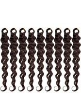 30 Inch Pre-Feathered Long Ocean Deap Twist Synthetic Hair for French Cu... - £15.57 GBP