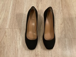 J Crew Shoes Black Fabric Espadrilles Women&#39;s Size 7.5 - £26.90 GBP