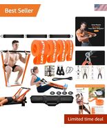 Detachable Resistance Band Bar Set for Home Gym - Ultimate Fitness Tool - $161.70