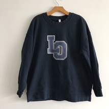 Lululemon Sweatshirt Womens 10 Blue  Softstreme Perfectly Oversize Loyol... - $26.65