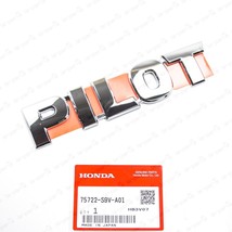 New Genuine OEM Honda 03-08 Pilot Rear Emblem Nameplate Badge 75722-S9V-A01 - $936.50 MXN
