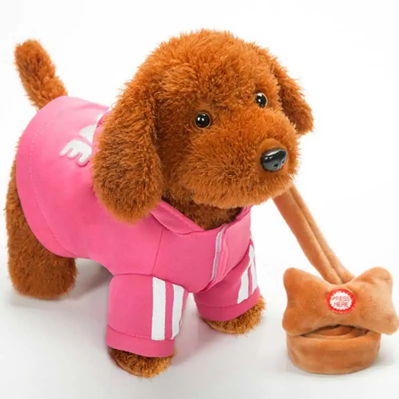 Play Plush Electronic Dog Toy Sound Control Interactive Puppy Talking Robot Anim - £68.58 GBP