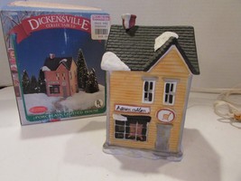 VTG DICKENSVILLE LIGHTED BUILDINGAARON ALLEN FURNITURE 1989 6.5&quot;H X 4.5&quot;... - $8.98