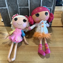 Lot Of 2 lalaloopsy dolls full size With Backpack Cool Set 12” - £23.19 GBP