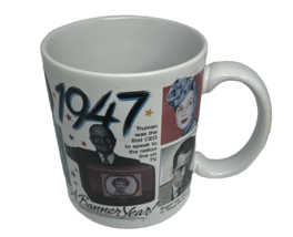 1947 Banner Year Coffee Cup Mug From 1994 Jb47 Bogart Dietrich Jitter Bug - $14.62