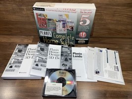 Vintage  1999 Autodesk Planix 3D Complete Home Suite software 5 products  - £37.87 GBP