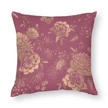 Mondxflaur Flowers Decorative Pillow Case Covers for Couches and Sofas Polyester - £8.76 GBP+