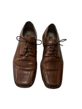 Stacy Adams Brown Leather Lace Up Oxfords Dress Shoes Men’s Size 10 M 23... - $26.44