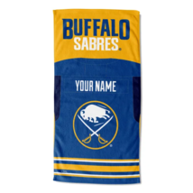 OFFICIAL NHL Jersey Personalized Beach Towel - Buffalo Sabres - $931.81 MXN