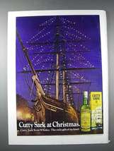 1971 Cutty Sark Scotch Ad - Cutty Sark At Christmas - $18.49
