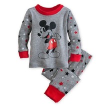 WDW Disney Mickey Mouse Pj Pals Set Brand New With Tags 6 - 9 Months - $19.99