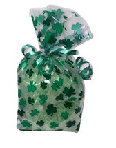 (2) St. Patricks Day Shamrock Bath Salts Gift Bags - £9.35 GBP