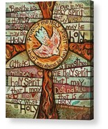 Framed canvas art print giclée holy spirit prayer by st Augustine - $60.17 CAD