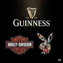 Harley Davidson Motorcycle  Metal Sign 8x12in  Garage  Guinness 41 - $24.74