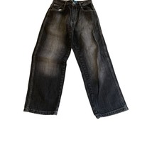 WCKD Denim Boys Size 12 Jeans Black Straight Leg - £15.59 GBP