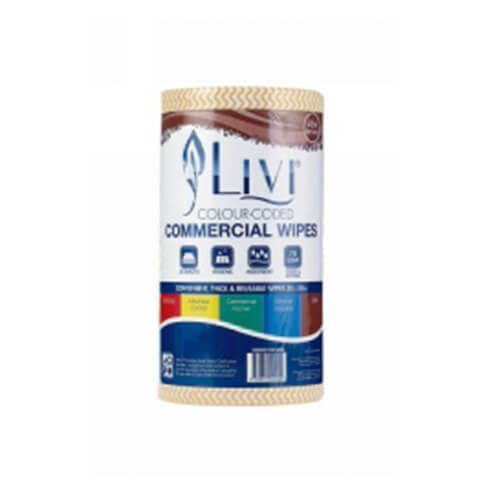 Livi Essentials Commercial Wipes - Brown - $81.70