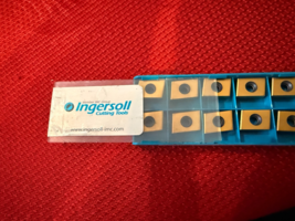 Neuf Lot De 10 Ingersoll Mutli-Usage Plaquettes Carbure #DNE324-007 IN15... - $104.49