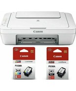 Canon Pixma MG2522 Wired All-in-One Inkjet Printer Scanner Copier Home/S... - $3,769.41 MXN
