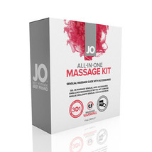JO All-In-One Massage Glide Kit - Warming (Silicone-Based) 1 fl oz / 30 ml - $30.95
