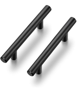 Ravinte 30 Pack | 5 Inch Cabinet Pulls Matte Black Stainless Steel Kitch... - $40.26