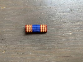 KB-2) Medal clasp German system 25x 13mm ribbon clasp blue red yellow - $6.80