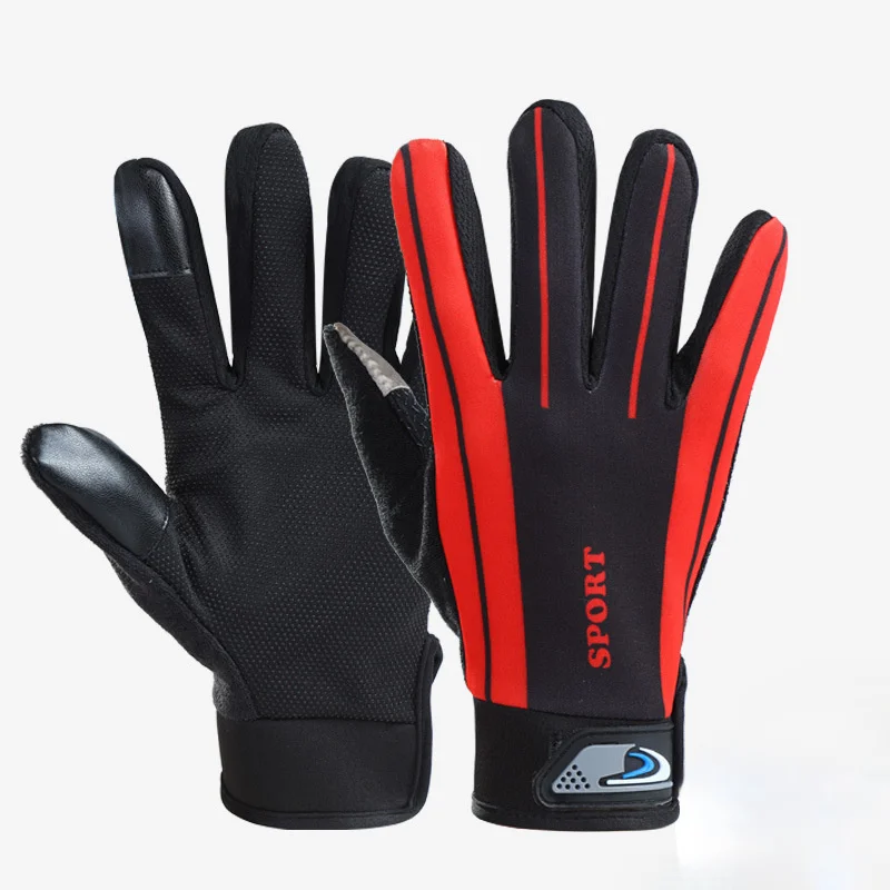 Obile phone touch screen gloves outdoor ride gloves fitness gloves sunscreen all finger thumb200