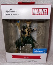 2021 Hallmark "Loki" Christmas Ornament Walmart Exclusive Marvel Disney NIB - £15.97 GBP