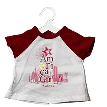American Girl Orlando T-Shirt for 18&quot; Doll EUC - £11.32 GBP