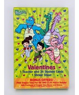 Vintage Dragon Tales Valentines Cards 34 Count Stickers Cassie Zak Wheez... - $23.65 CAD